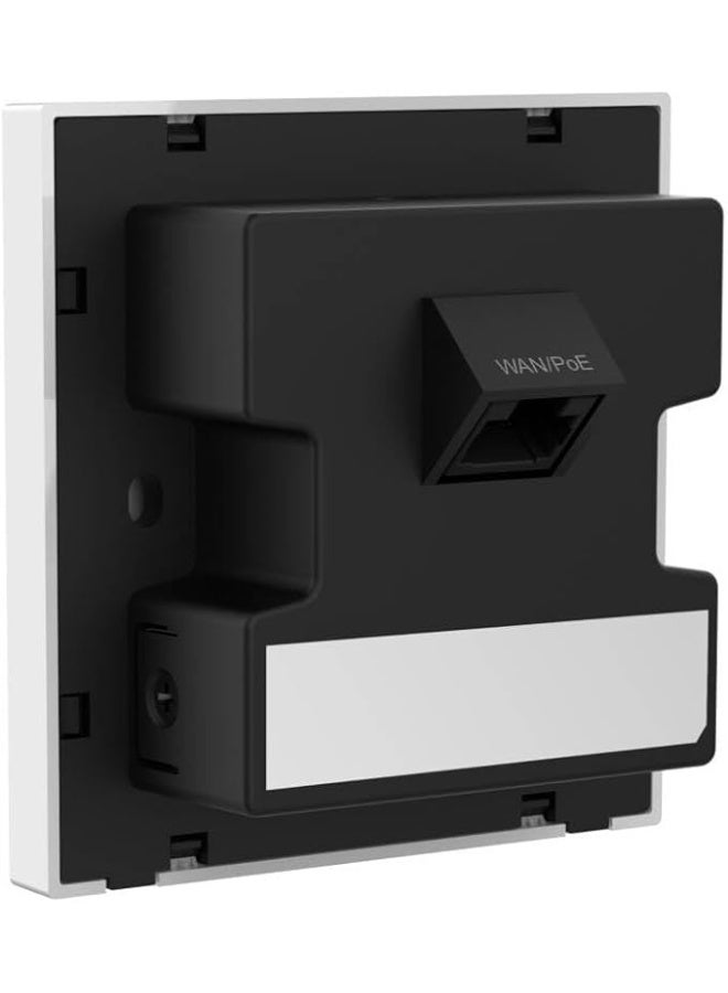 Ruijie Reyee RG-RAP1261 Wi-Fi 6 AX3000 Ultra-Thin Wall-Plate Access Point, Dual-Band 2×2 MU-MIMO (2976 Mbps), 2× Gigabit Ethernet & PoE-in (802.3af/at), 86 mm Slim Design with Cooling-Patent, Reyee Mesh & 802.11k/v/r, Cloud & AI Roaming - Image 4